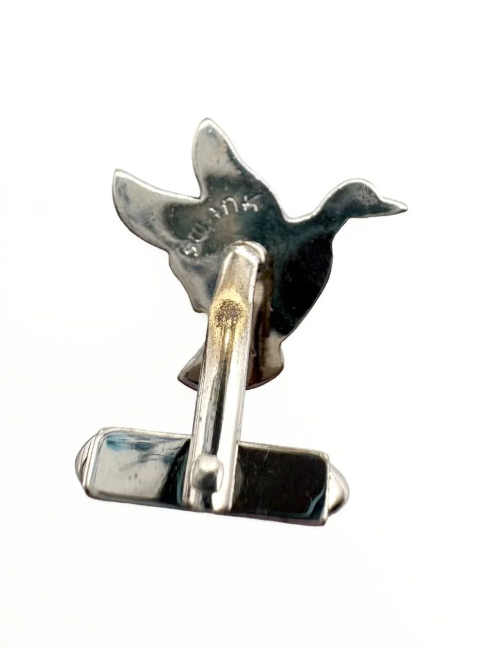 Vintage Swank Mallard Duck Cufflinks